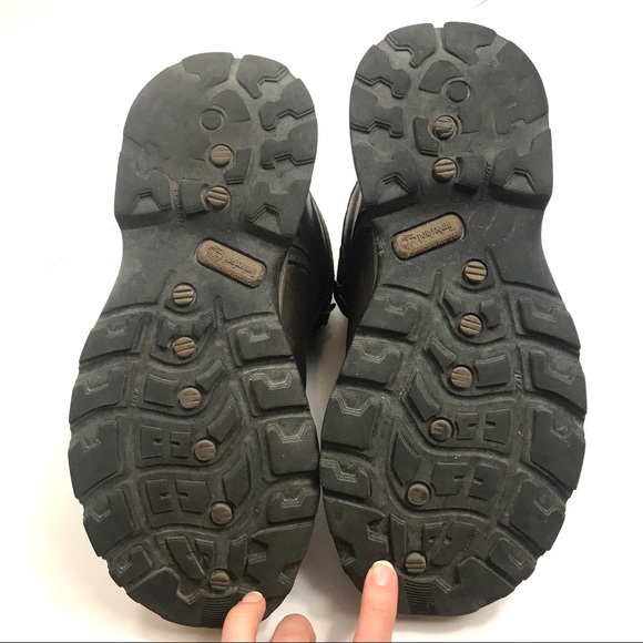 Timberland Women's Dark Brown Lace-Up Boots  -size 9 - Picture 8 of 8